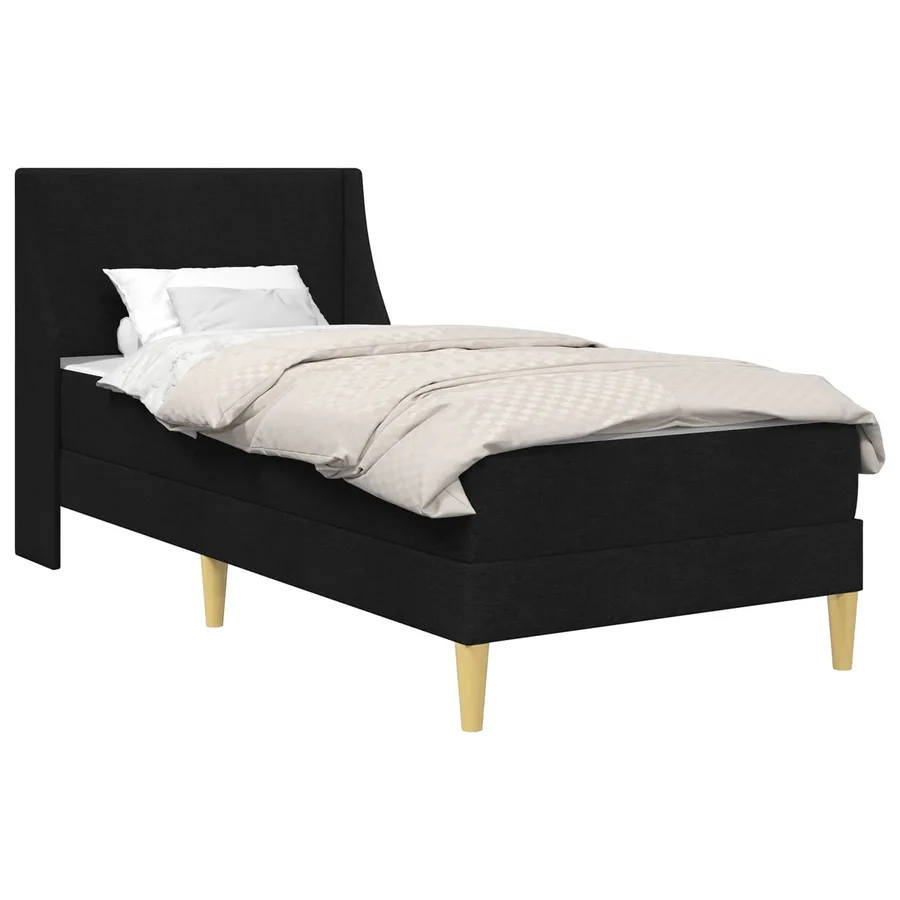 Cadre de lit avec matelas avec tête de lit Polyester - 2