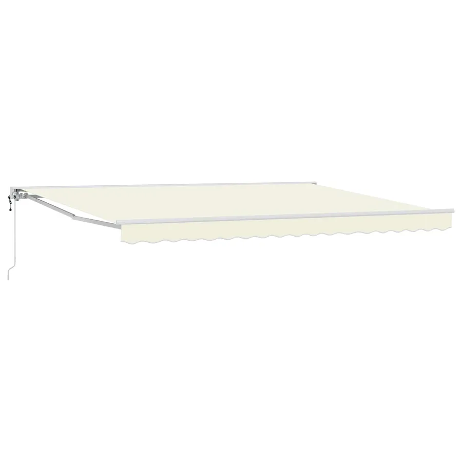Auvent rétractable électrique Crème 4,5 × 3,5 m - 2
