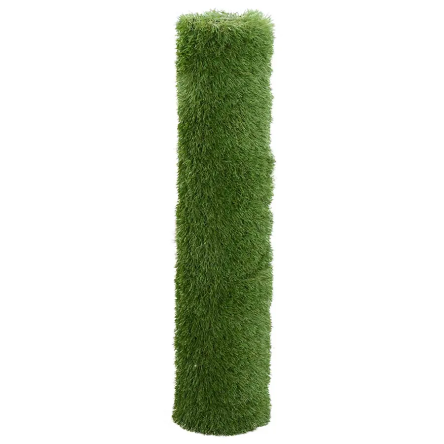 Gazon artificiel Vert 1 x 8 m / 50 mm PP & PE - 7