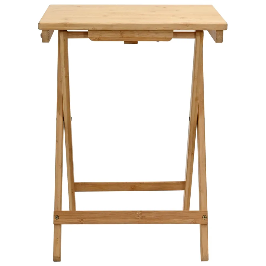 Table de cuisine Naturel 40 x 30 x 53,5 cm Bambou - 5