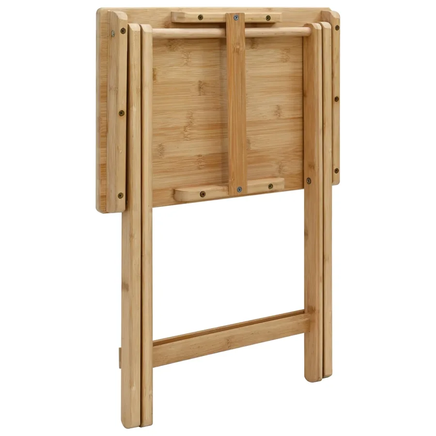 Table de cuisine Naturel 40 x 30 x 53,5 cm Bambou - 7