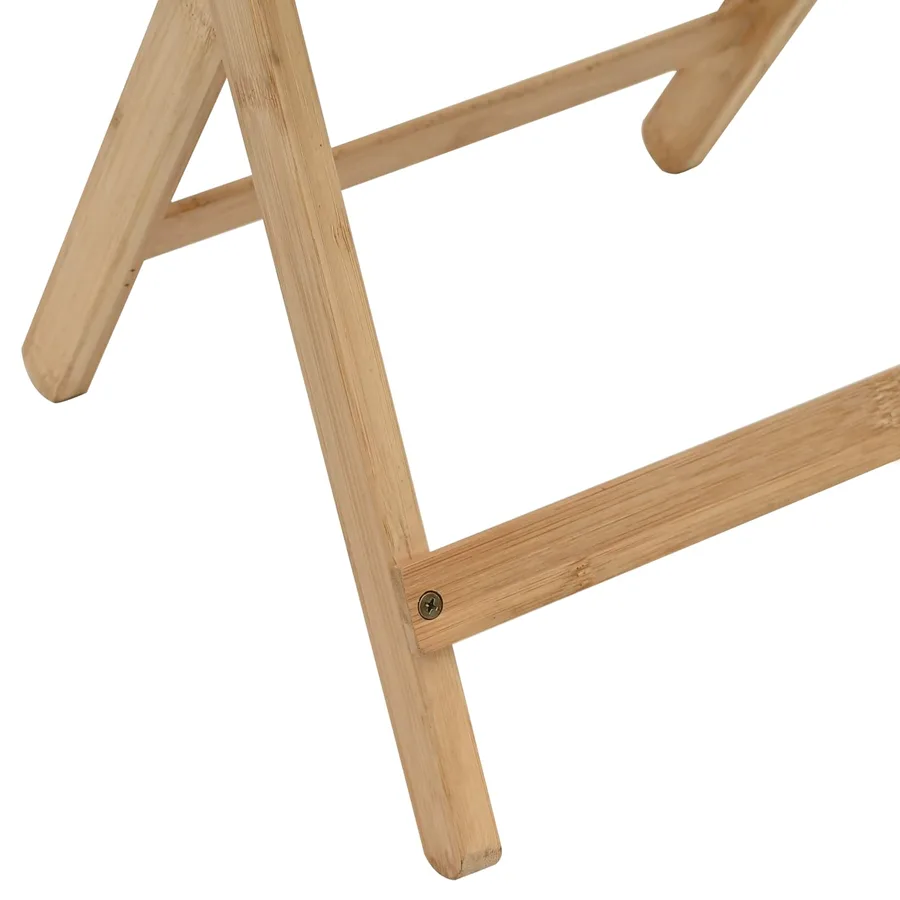 Table de cuisine Naturel 40 x 30 x 53,5 cm Bambou - 8