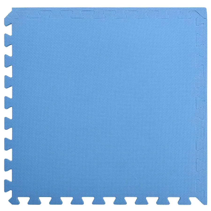 Tapis de sol de piscine 6 pcs Bleu 2,16 ㎡ Mousse EVA - 4