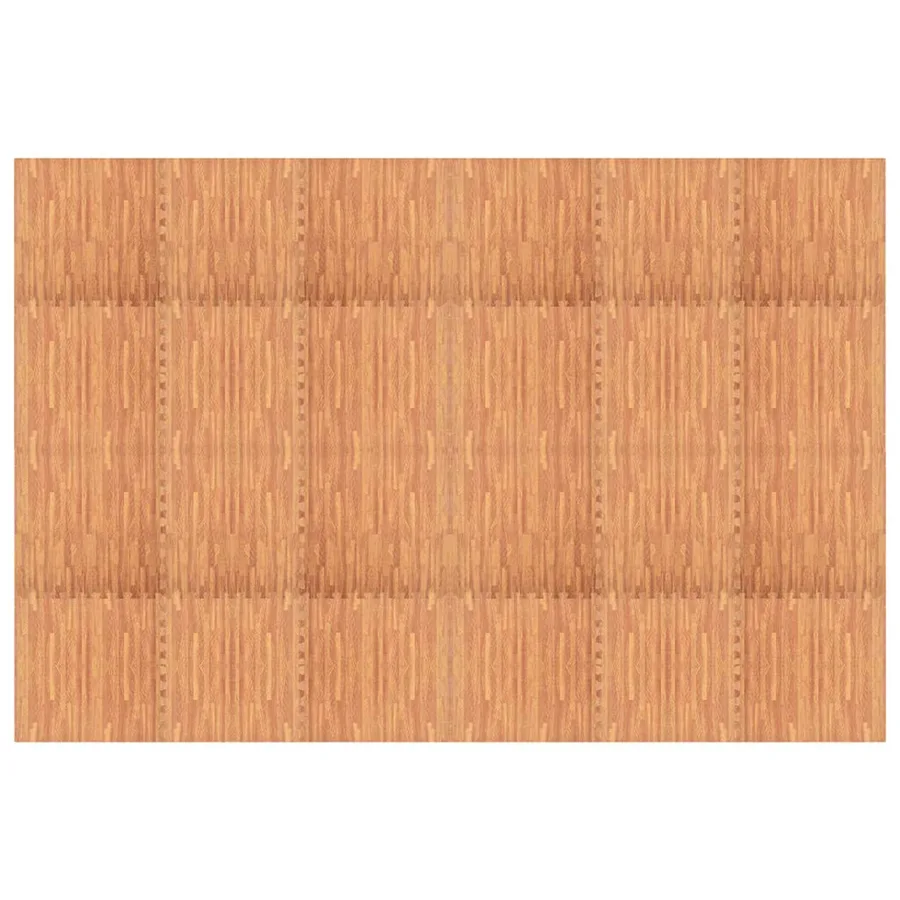 Tapis de sol de piscine 24 pcs bois 8,64 ㎡ Mousse EVA - 3