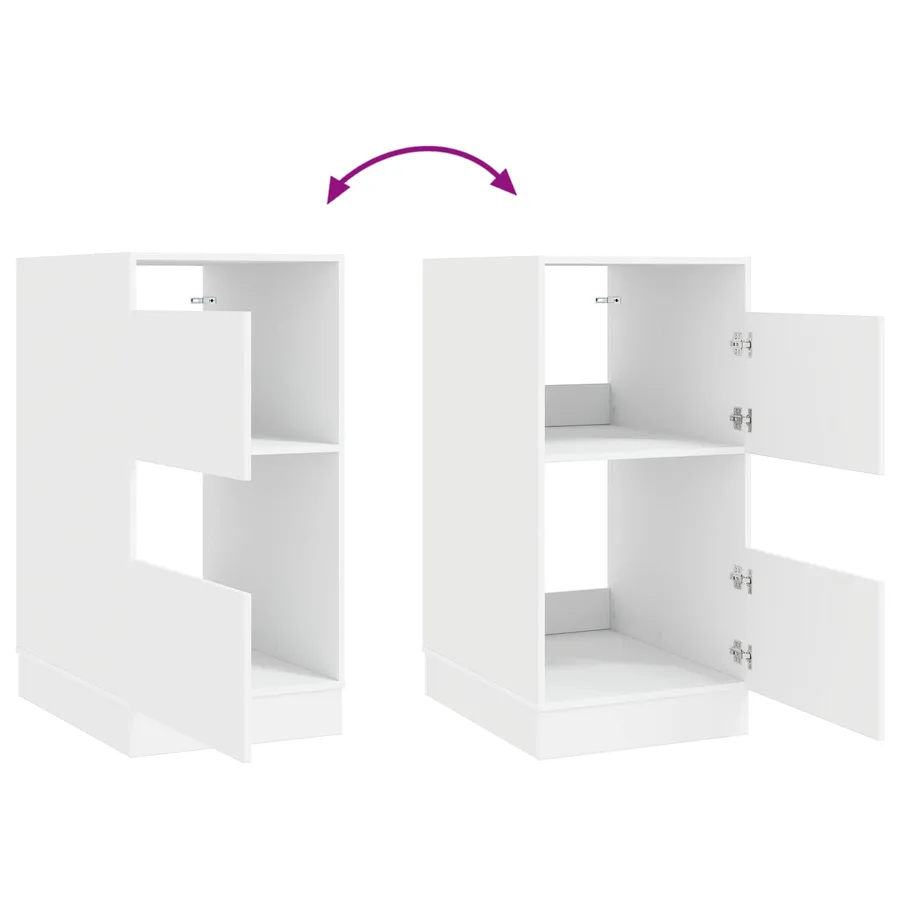 Armoire à Laver Blanc 50 x 68 x 102 cm Bois d'ingénierie - 10