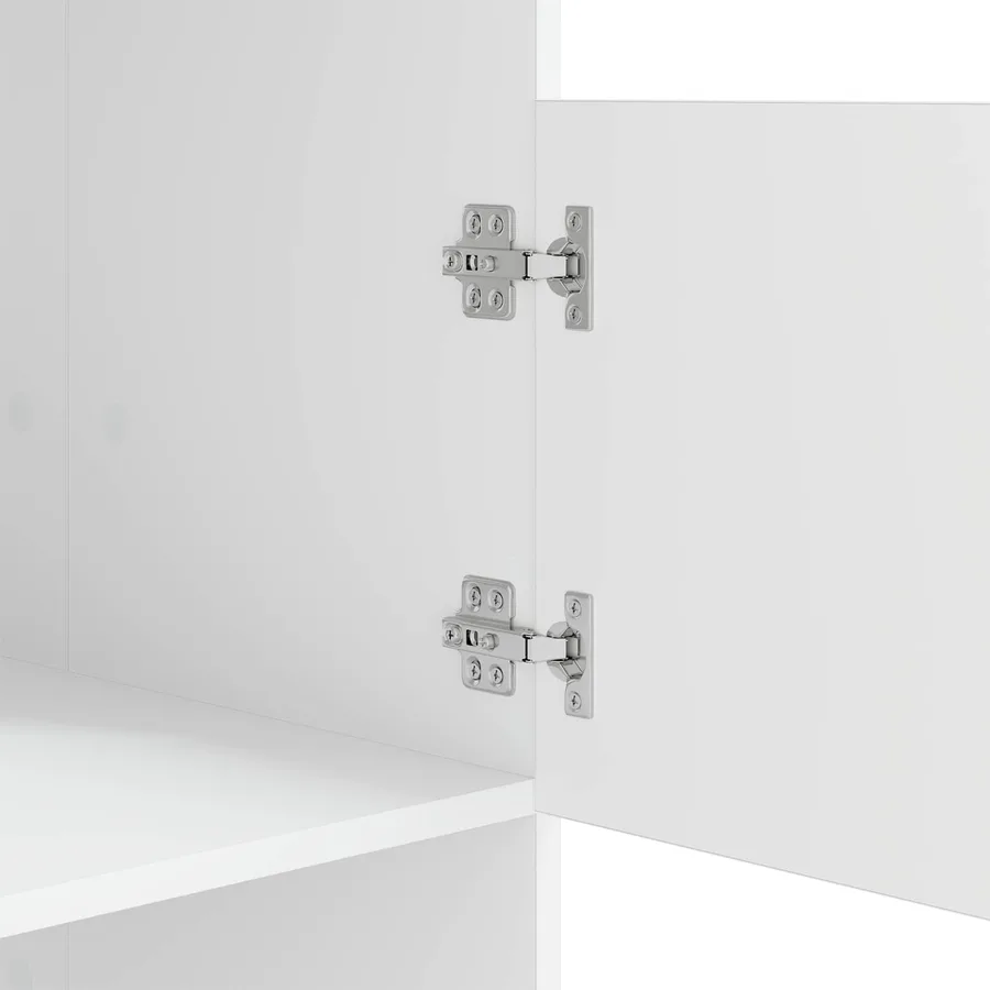 Armoire à Laver Blanc 50 x 68 x 102 cm Bois d'ingénierie - 9
