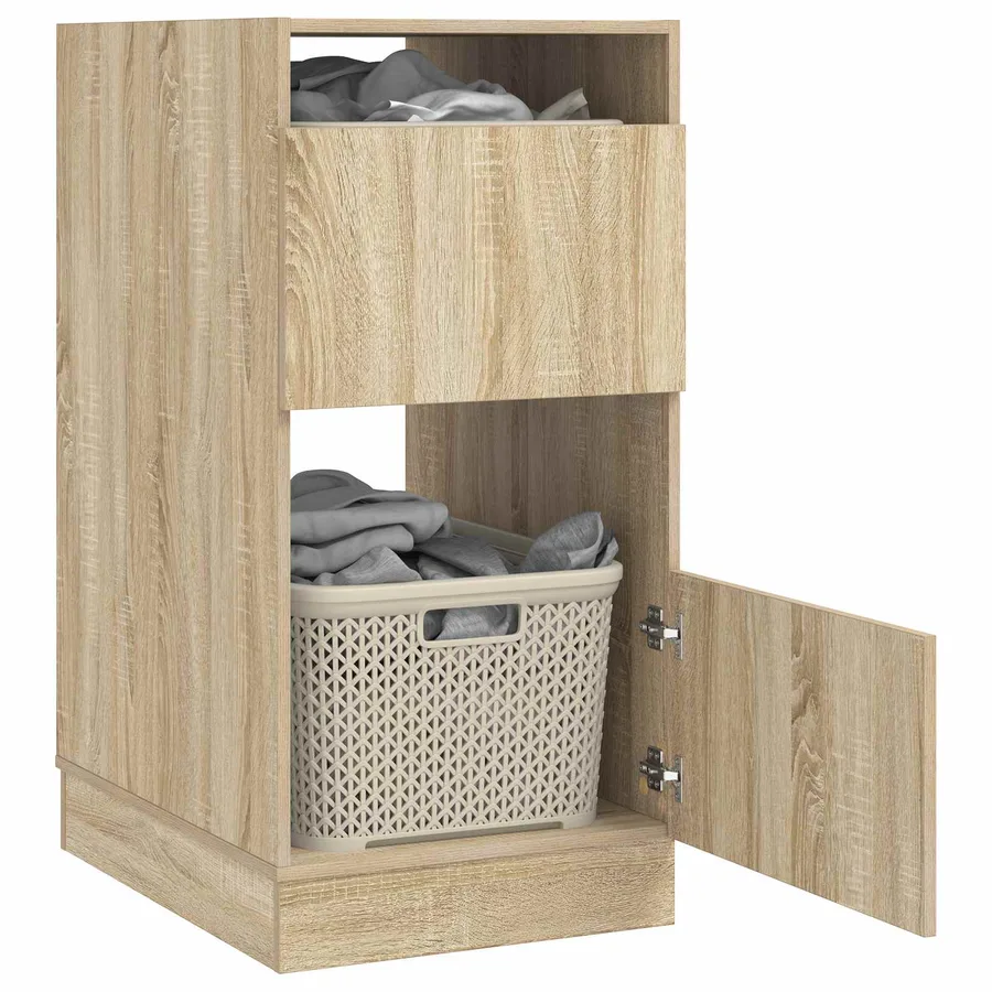 Armoire à Laver Sonoma 50 x 68 x 102 cm Bois d'ingénierie - 3