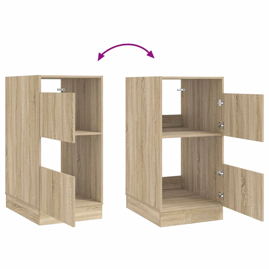 Armoire à Laver Sonoma 50 x 68 x 102 cm Bois d'ingénierie - 8
