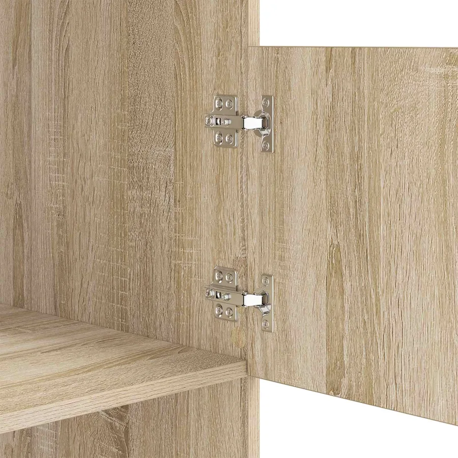 Armoire à Laver Sonoma 50 x 68 x 102 cm Bois d'ingénierie - 9
