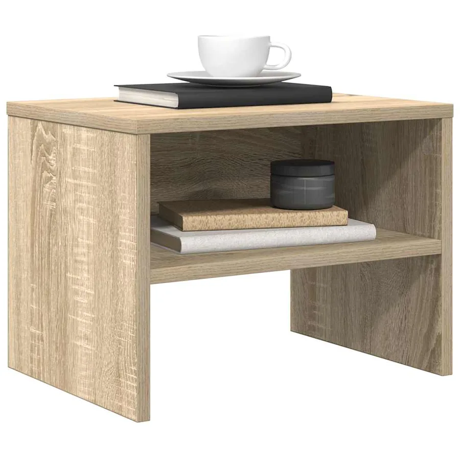 Table de chevet chêne sonoma 40x30x30 cm Bois d'ingénierie - 4
