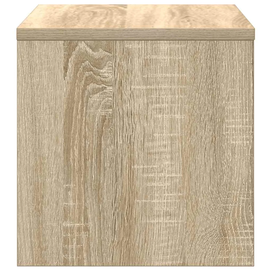 Table de chevet chêne sonoma 40x30x30 cm Bois d'ingénierie - 6