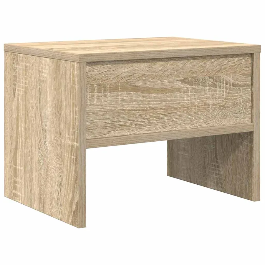 Table de chevet chêne sonoma 40x30x30 cm Bois d'ingénierie - 7