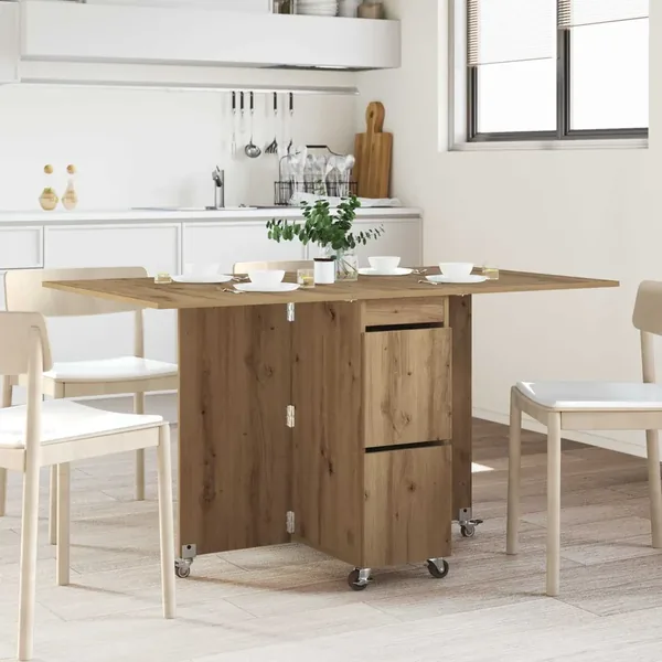Table à dîner 140 x 80 x 77 cm Bois d'ingénierie Rectangulaire