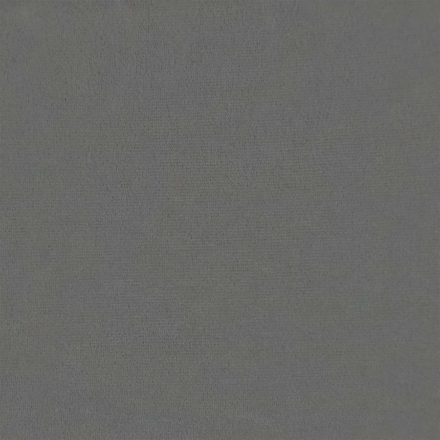 Cadre de lit avec matelas Gris foncé 120 x 200 cm Velours - 8