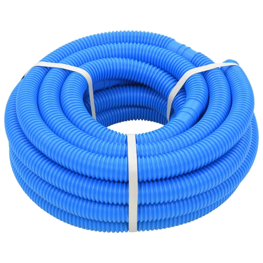 Pool hose with hose clamps Blue 38 mm 12 m - 2