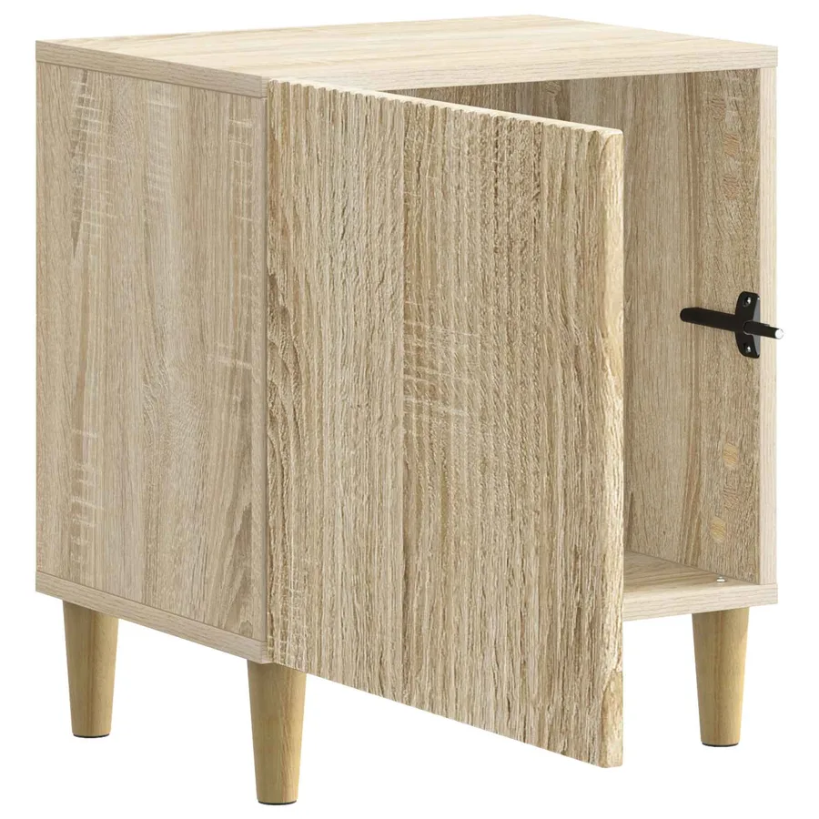 Cabinet de chevet 2 pcs Chêne Sonoma 43 x 34,5 x 50 cm - 6