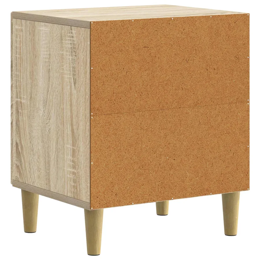 Cabinet de chevet 2 pcs Chêne Sonoma 43 x 34,5 x 50 cm - 9