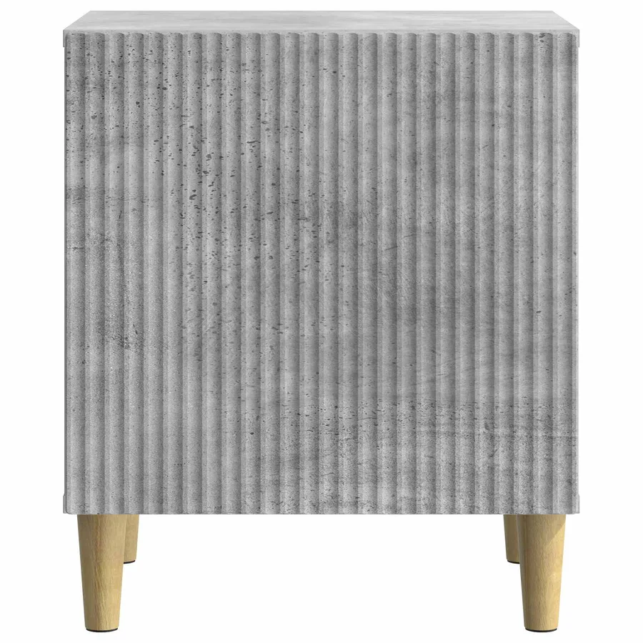 Cabinet de chevet 2 pcs Gris béton 43 x 34,5 x 50 cm - 7
