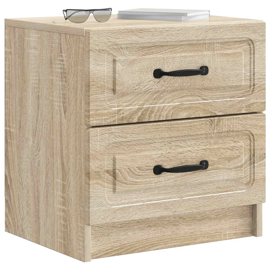 Cabinet de chevet avec tiroir Chêne Sonoma 43 x 34,5 x 44,5 cm - 3