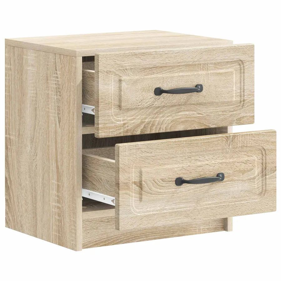 Cabinet de chevet avec tiroir Chêne Sonoma 43 x 34,5 x 44,5 cm - 4