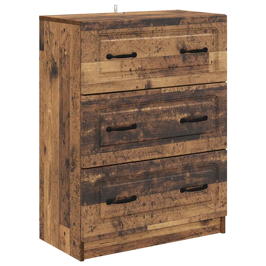 Armoire à tiroirs Bois ancien 66 x 34,5 x 87 cm - 2