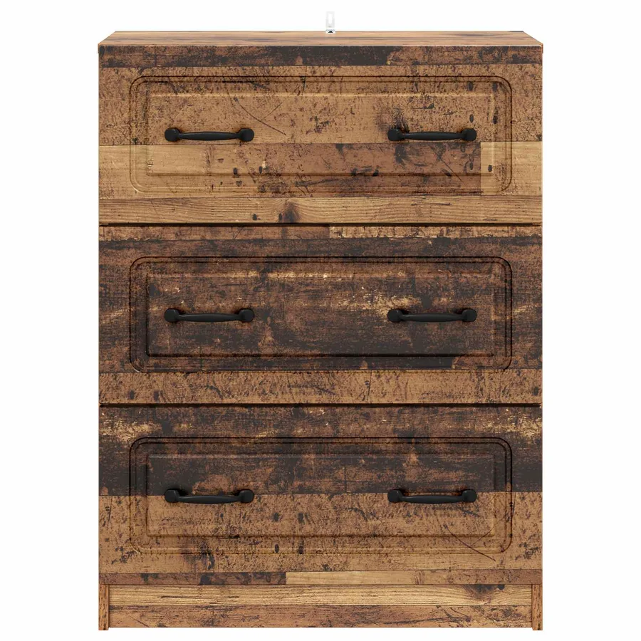 Armoire à tiroirs Bois ancien 66 x 34,5 x 87 cm - 6