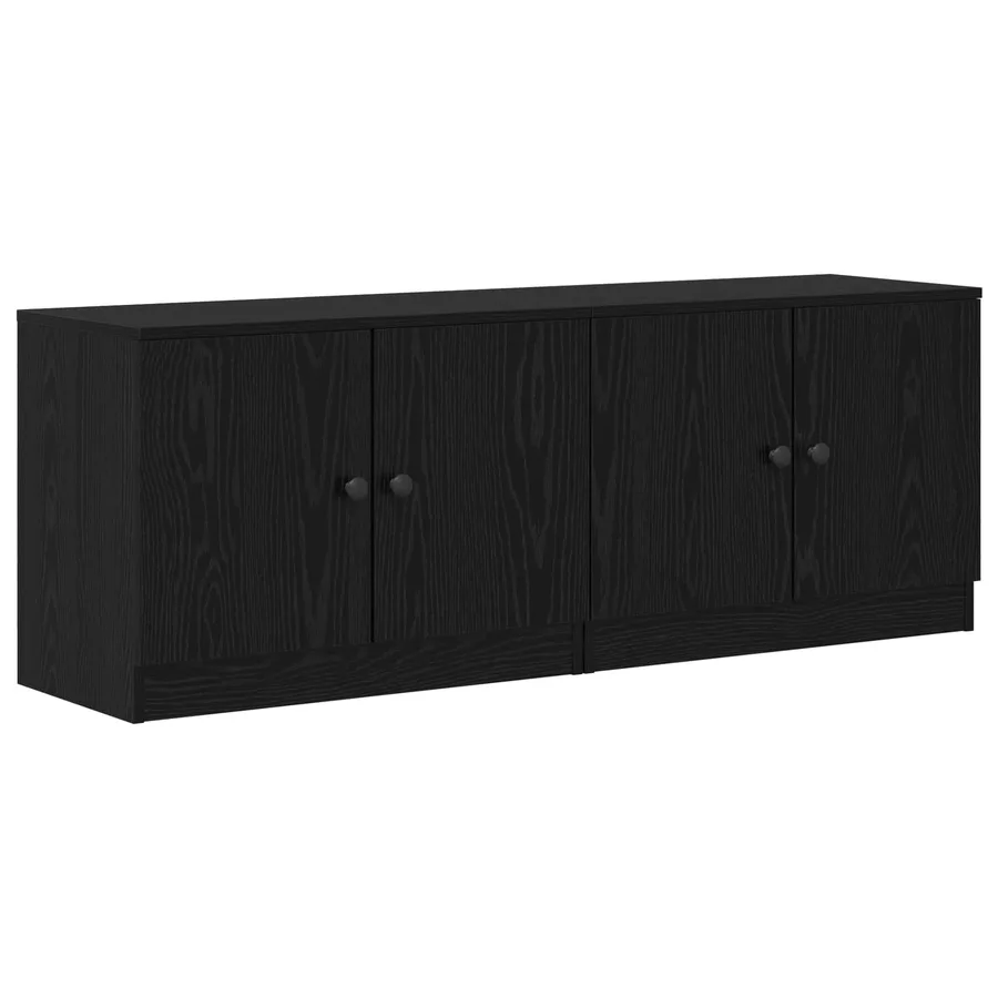 Armoire de rangement pour lit mezzanine 2 pc Chêne noir - 2