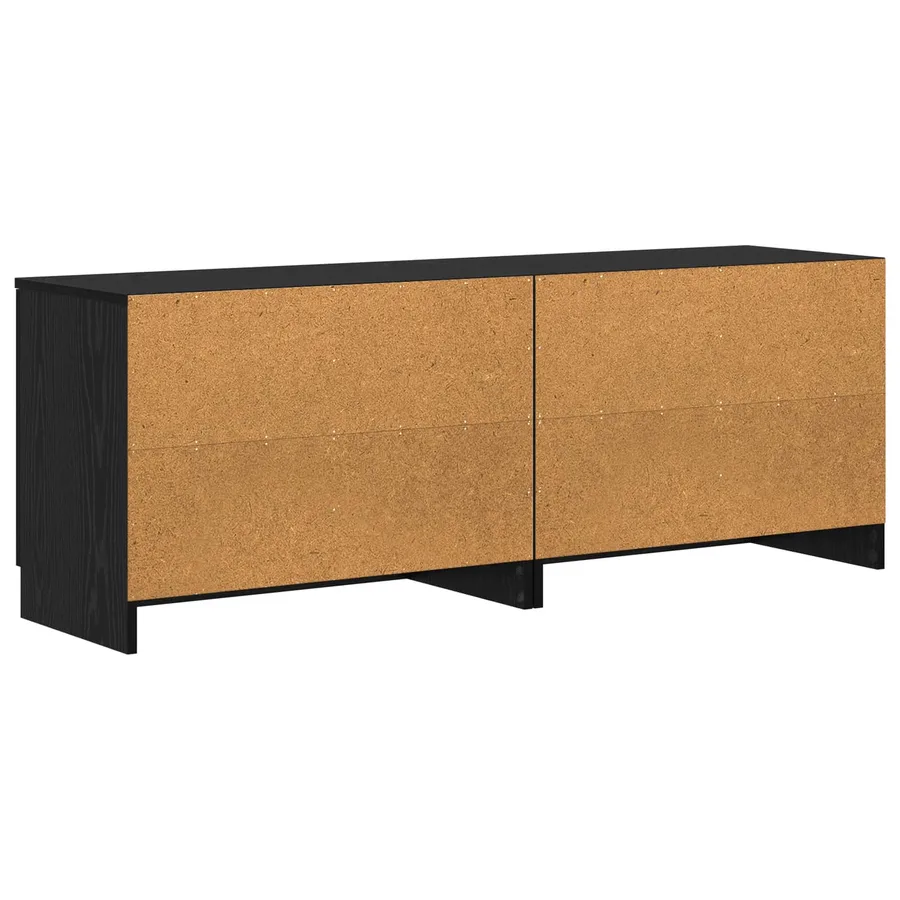 Armoire de rangement pour lit mezzanine 2 pc Chêne noir - 7