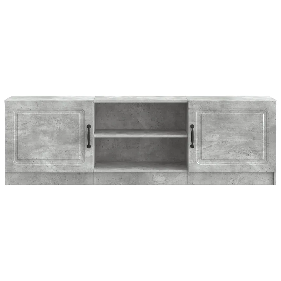 Meuble TV Gris béton 150 x 31 x 47 cm Bois d'ingénierie - 6
