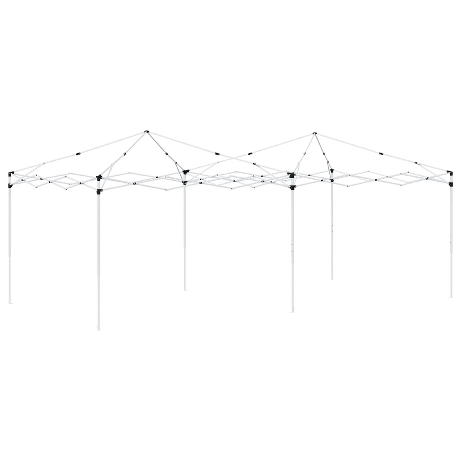 Tente de fête pop-up 575 x 288 x 245 cm Vert - 5