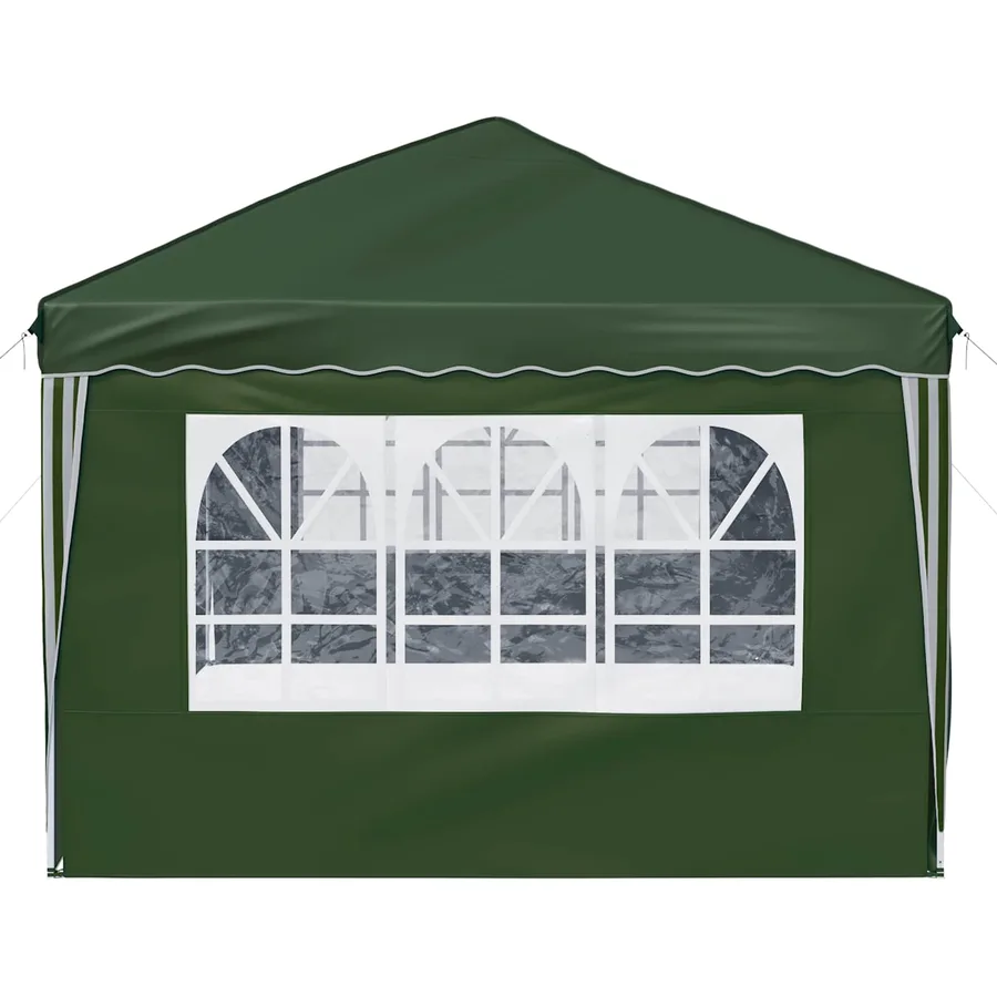 Tente de fête pop-up 575 x 288 x 245 cm Vert - 7