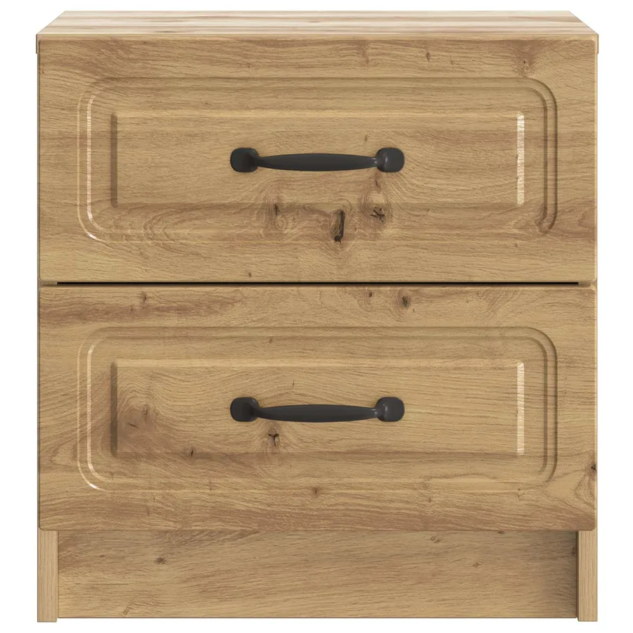 Cabinet de chevet Chêne artisanal 43 x 34,5 x 44,5 cm - 5