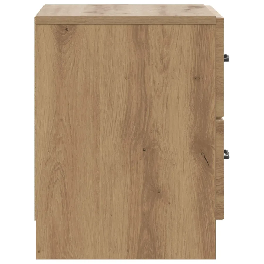 Cabinet de chevet Chêne artisanal 43 x 34,5 x 44,5 cm - 6