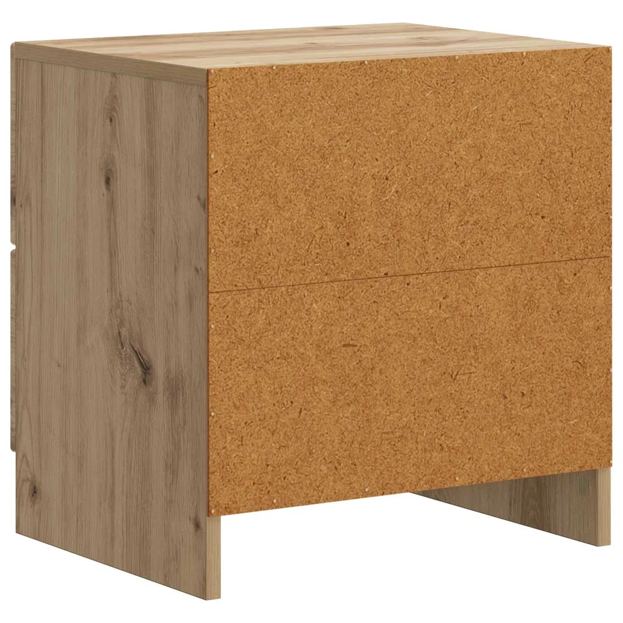 Cabinet de chevet Chêne artisanal 43 x 34,5 x 44,5 cm - 7