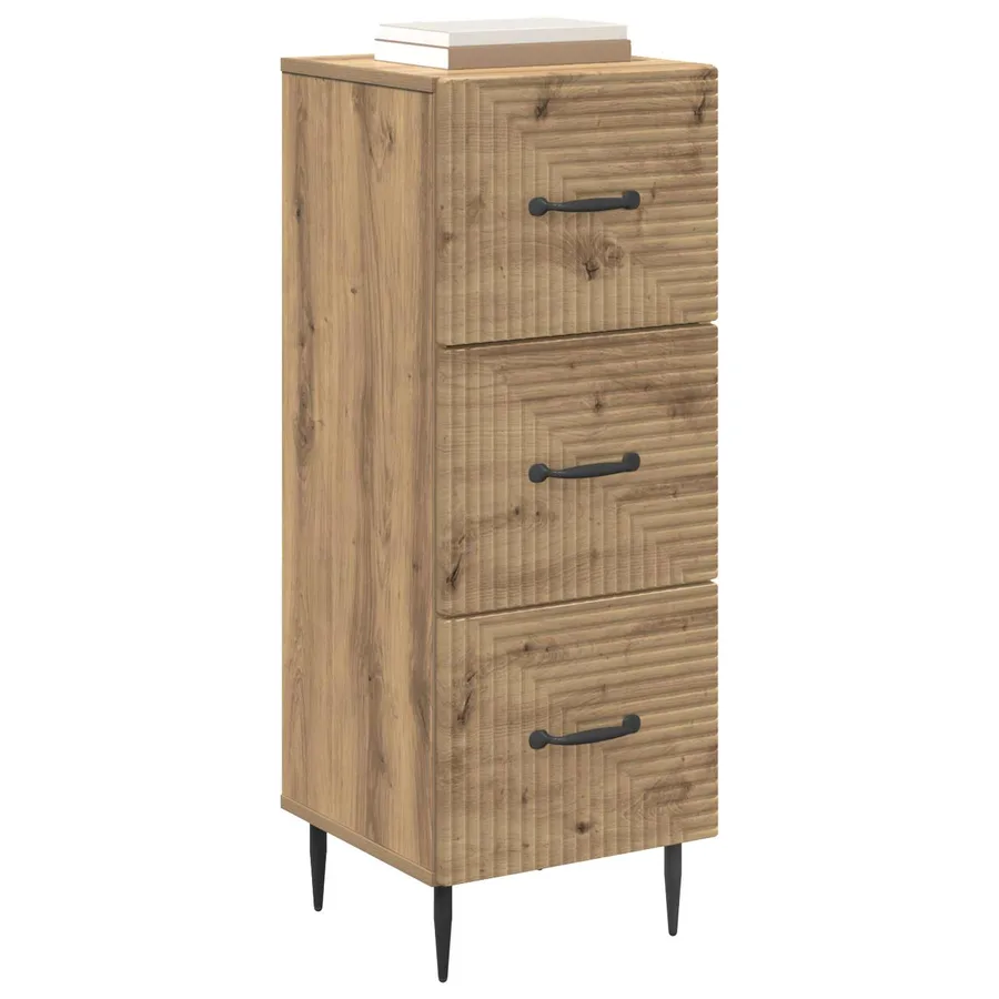 Armoire à tiroirs 33 x 34,5 x 89,5 cm Bois d'ingénierie - 3