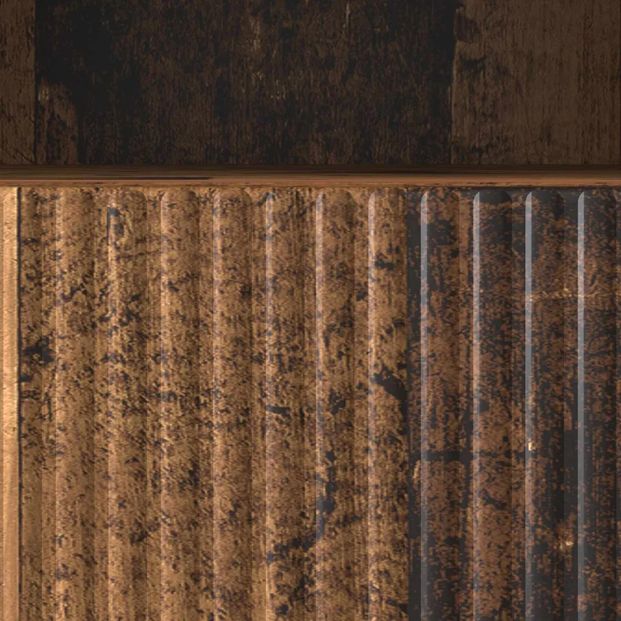Meuble TV Bois ancien 102 x 34,5 x 50 cm Bois d'ingénierie - 10