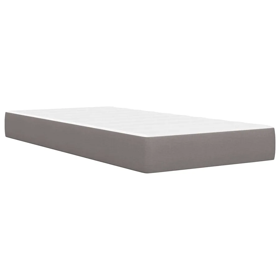 Cadre de lit avec matelas avec tête de lit Polyester - 5