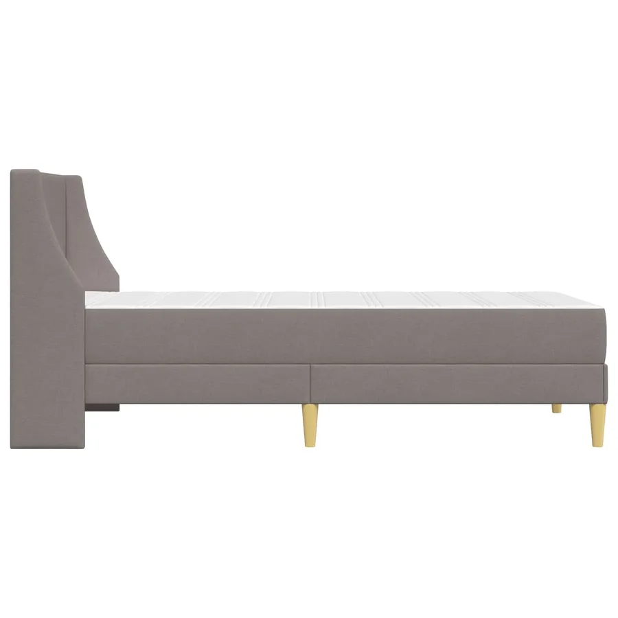 Cadre de lit avec matelas avec tête de lit Polyester - 7