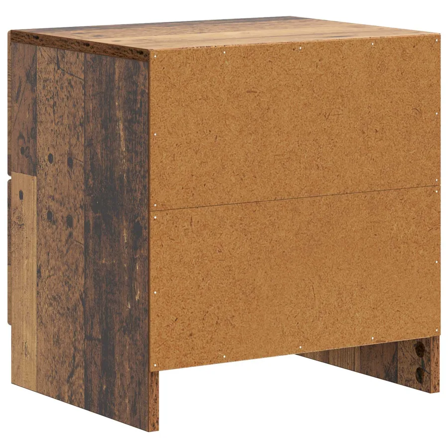 Cabinet de chevet avec tiroir Bois ancien 43 x 34,5 x 44,5 cm - 7