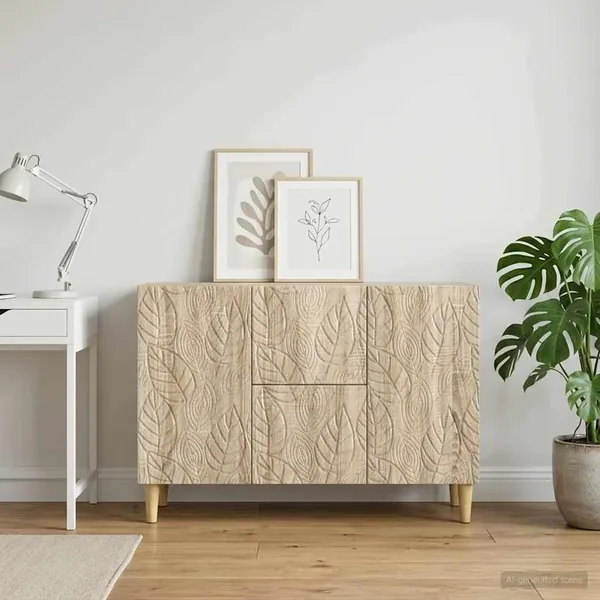 Buffet Chêne Sonoma 89 x 34,5 x 60 cm Bois d'ingénierie