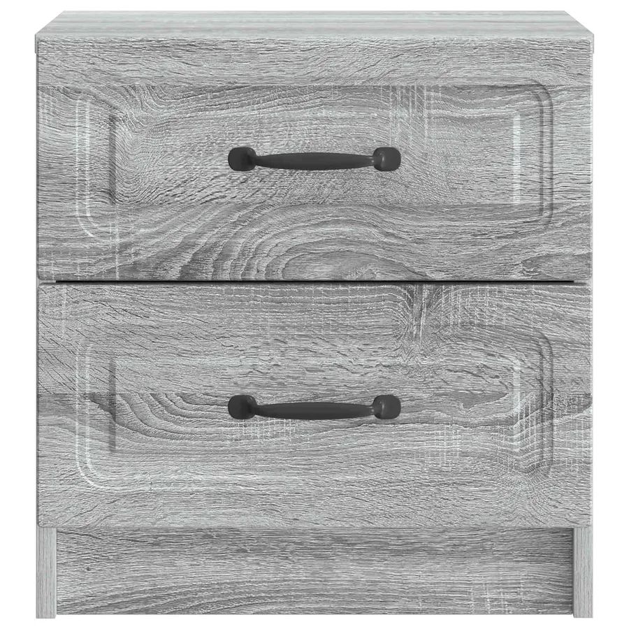 Cabinet de chevet avec tiroir Sonoma gris 43 x 34,5 x 44,5 cm - 5
