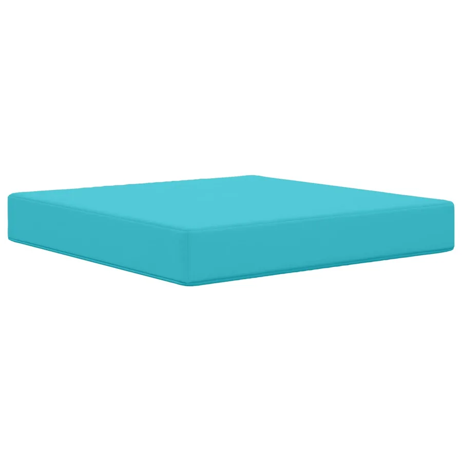 Coussin de canapé d'extérieur 2 pcs Turquoise Polyester - 4