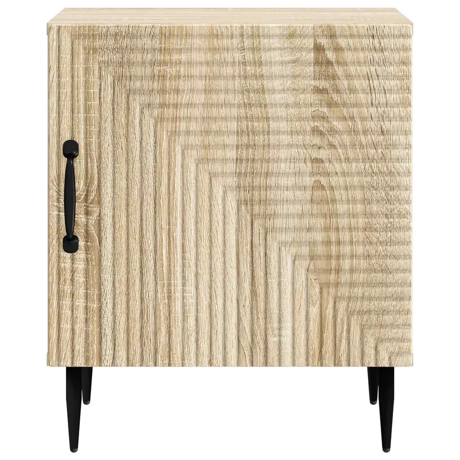 Cabinet de chevet 2 pcs Chêne Sonoma 43 x 34,5 x 50 cm - 7