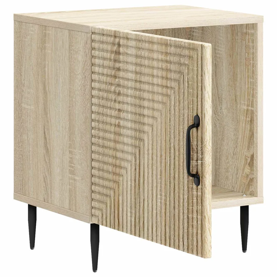 Cabinet de chevet Chêne Sonoma 43 x 34,5 x 50 cm - 4