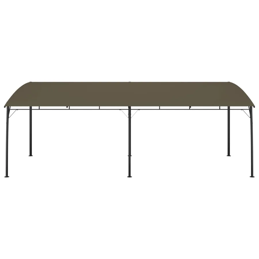 Auvents parasols 6 x 3 x 2,55 m Taupe - 2