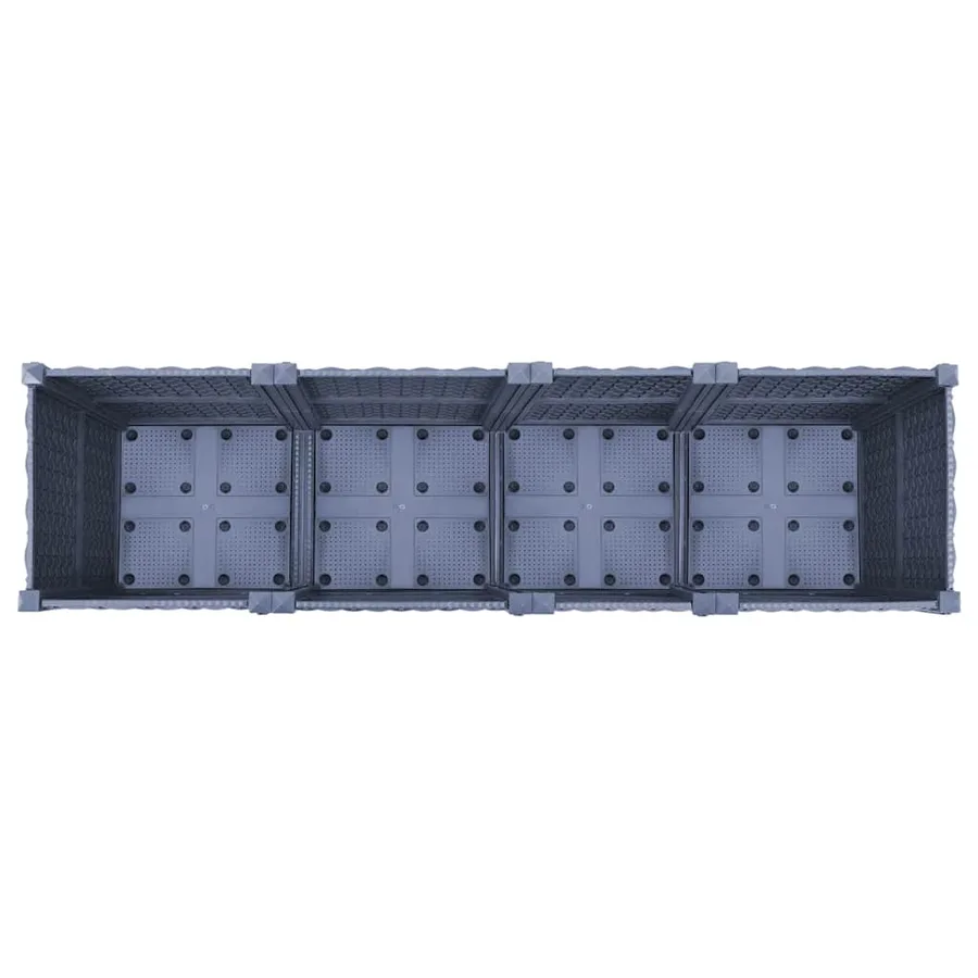 Lit surélevé 160x40x38 cm Polypropylène - 5