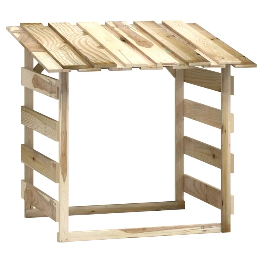 Pergola avec toit 100x90x100 cm Bois de pin imprégné - 2
