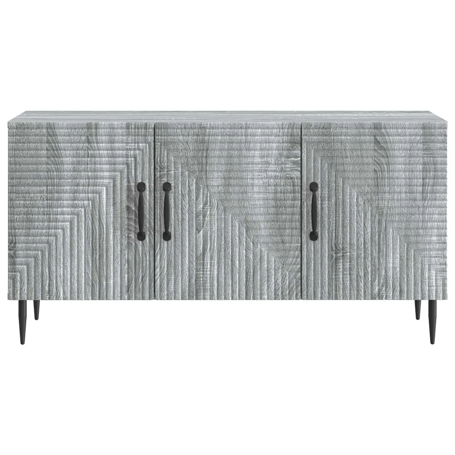 Meuble TV Sonoma gris 99 x 34,5 x 50 cm Bois d'ingénierie - 6