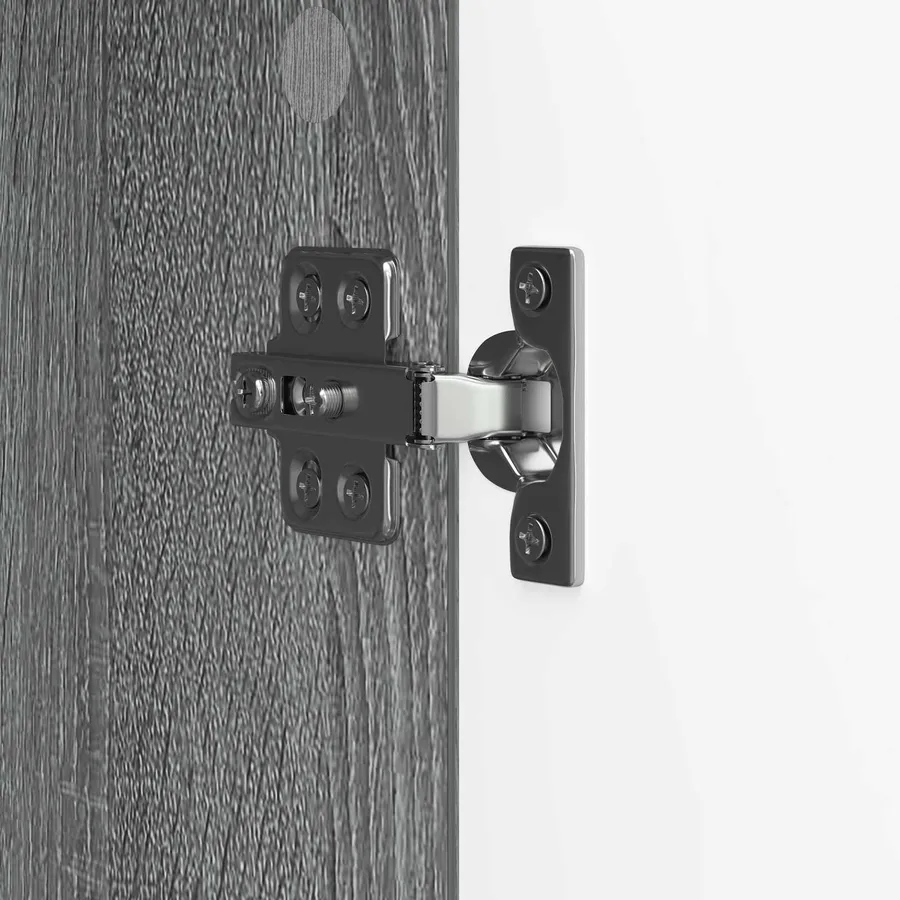 Meuble TV Sonoma gris 99 x 34,5 x 50 cm Bois d'ingénierie - 9