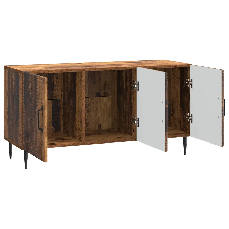 Meuble TV Bois ancien 99 x 34,5 x 50 cm Bois d'ingénierie - 5